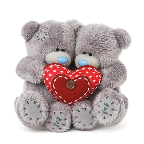 2 x 4" Holding Heart Me to You Bear Couple £7.20